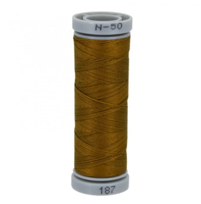 Presencia 50 wt. 3 Ply Cotton Sewing Thread - Dark Hazelnut Brown