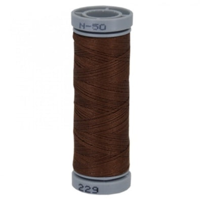 Presencia 50 wt. 3 Ply Cotton Sewing Thread - Very Dark Mocha Beige