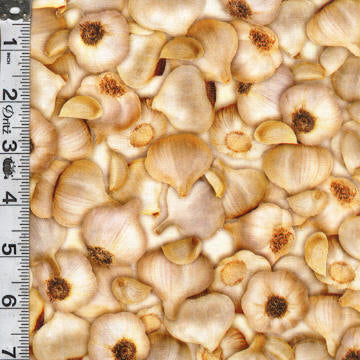 Fresh Digital Print - Garlic Cream