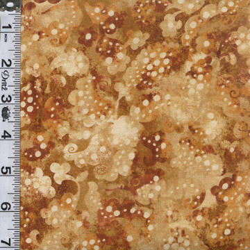 Day Dreams Digital Print 108" Wide - Whimsical Swirl Biscuit