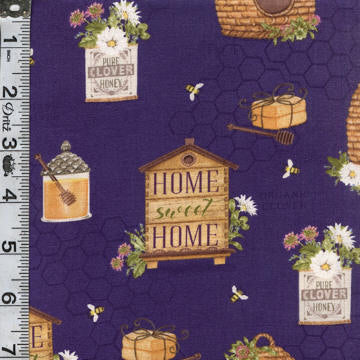 The Art Of Beekeeping - Beehives Purple
