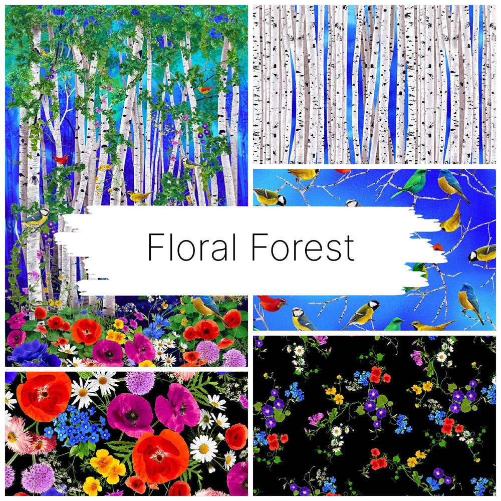Floral Forest Digital Print