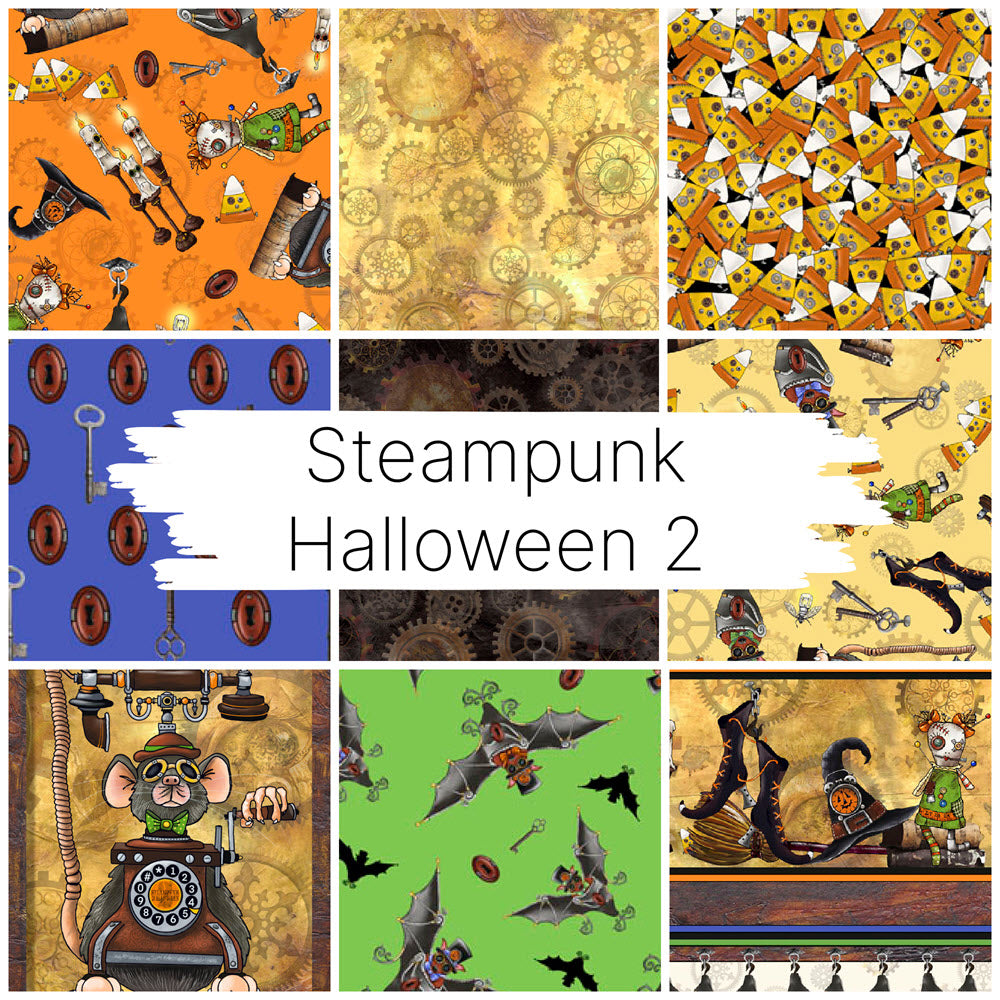 Steampunk Halloween 2 Digital Print