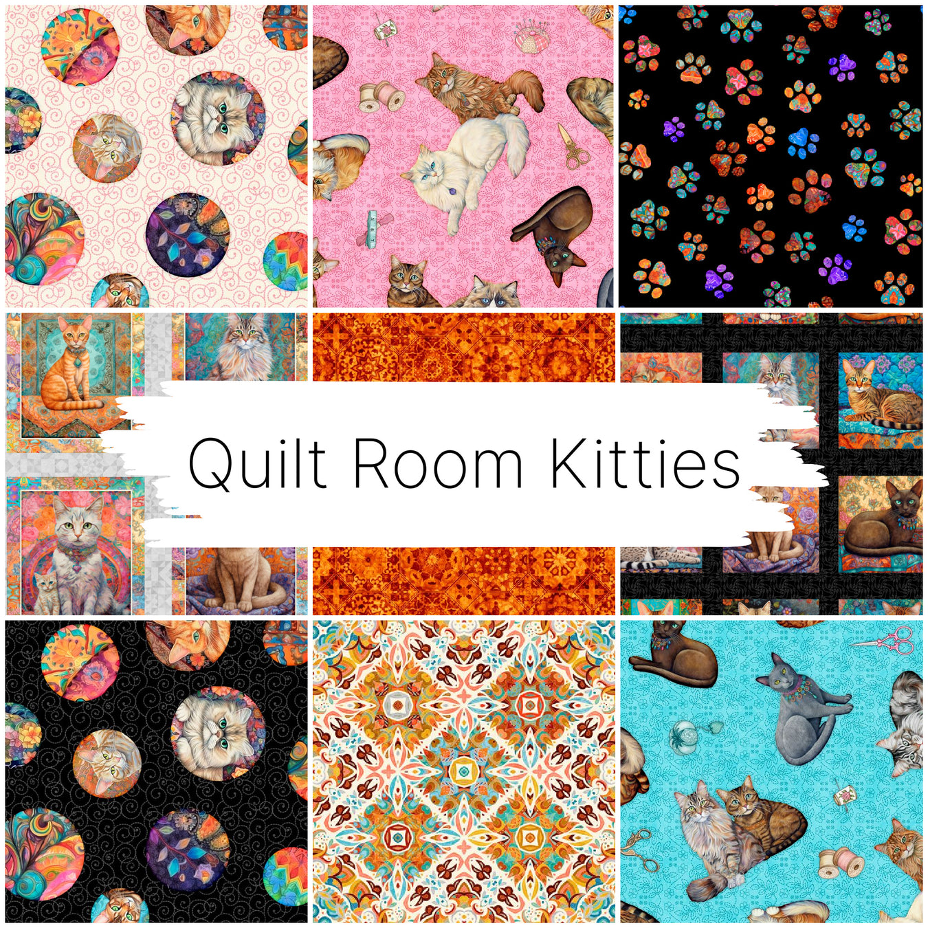 Quilt Room Kitties
