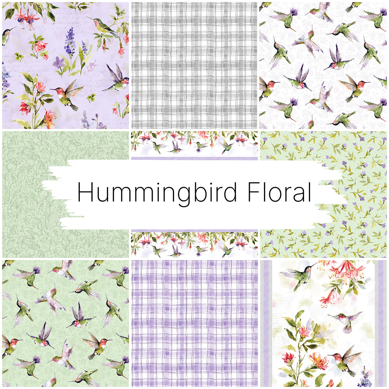 Hummingbird Floral