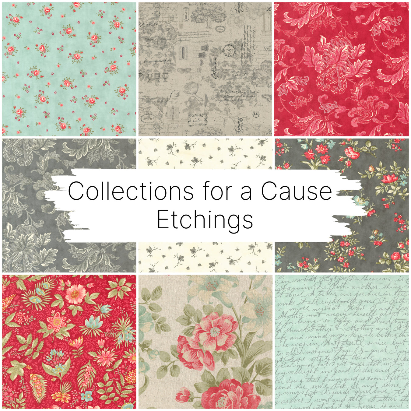 Collections for a Cause Etchings