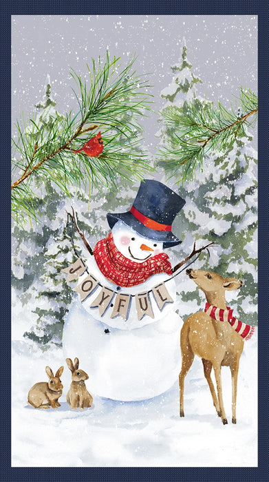 Joyful Snowmen - Snowman Panel