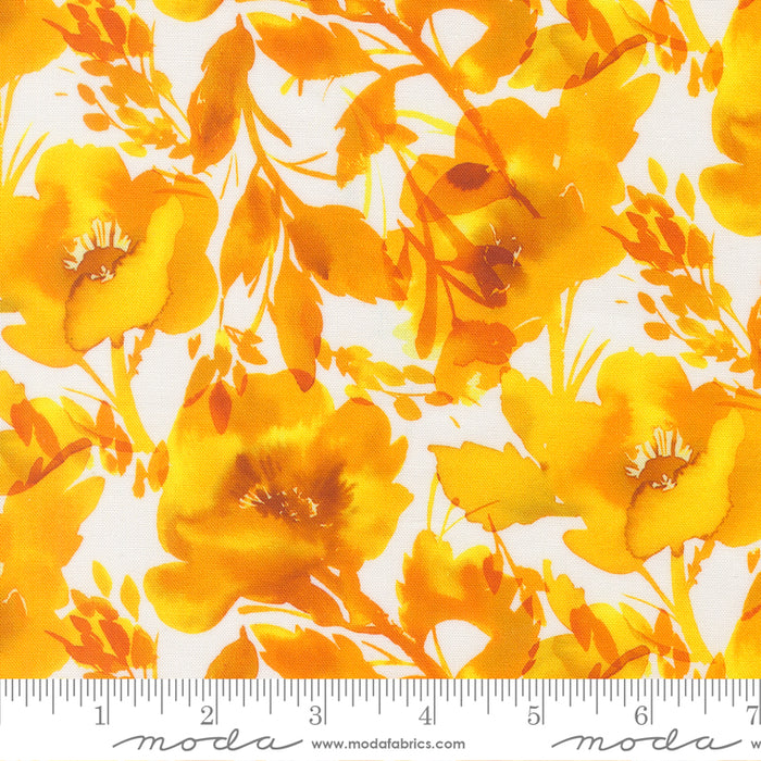 Radiant - Poppies Florals Sunshine