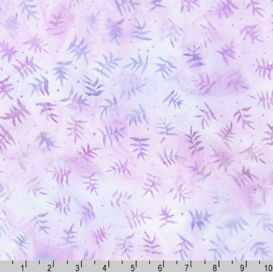 Artisan Batiks: Petite Pastels - Ferns Wisteria