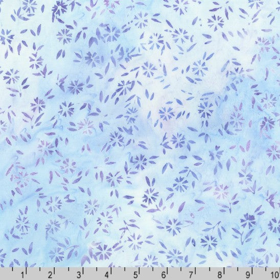 Artisan Batiks: Petite Pastels - Petals Periwinkle