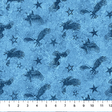 Stars & Stripes 13 - Tonal Eagle Blue