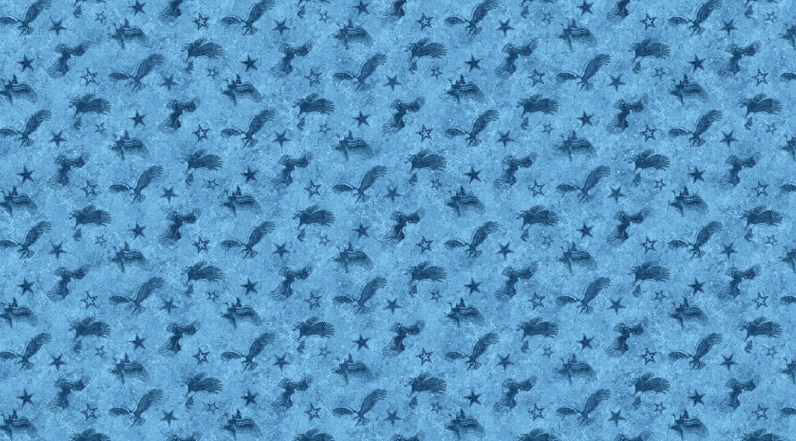 Stars & Stripes 13 - Tonal Eagle Blue