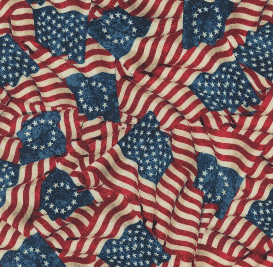 America 250 Stonehenge - Flags Multi