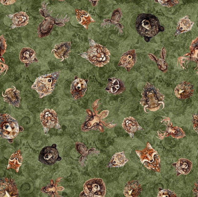 Enchanted Forest - Animal Head Toss Army