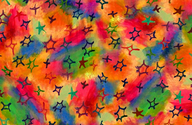 Delightful Dreams - Small Stars Multi