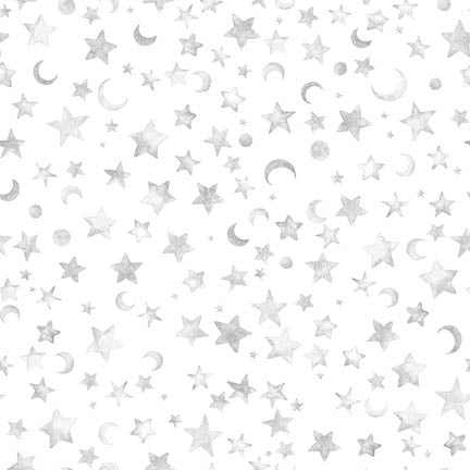 Lil' Wizards - Moon & Stars Gray