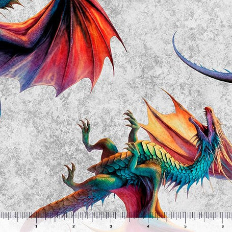 Dragon's Song - Tossed Gray