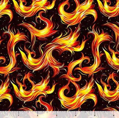 Dragon's Song - Flames Black
