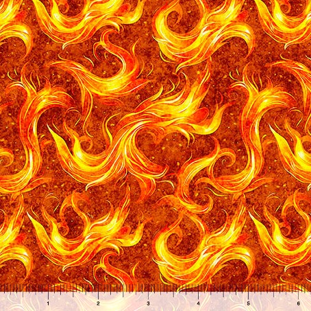 Dragon's Song - Flames Orange