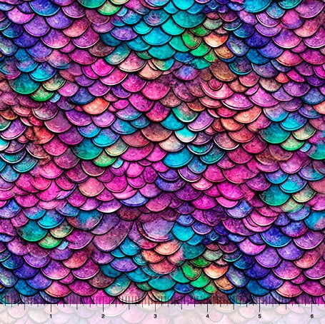 Dragon's Song - Scales Pink/Turquoise