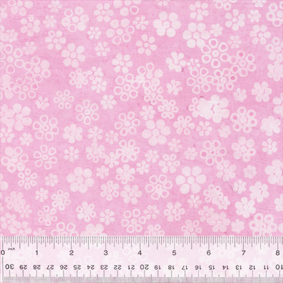 Lollypop Batiks - Ditsy Daisy Blush