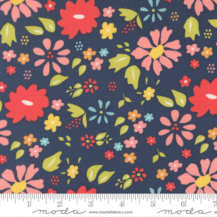 Delightfully Yours - Wildflower Navy