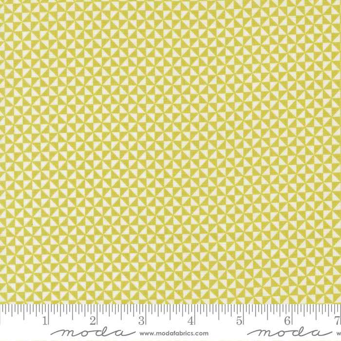 Delightfully Yours - Pinwheel Chartreuse