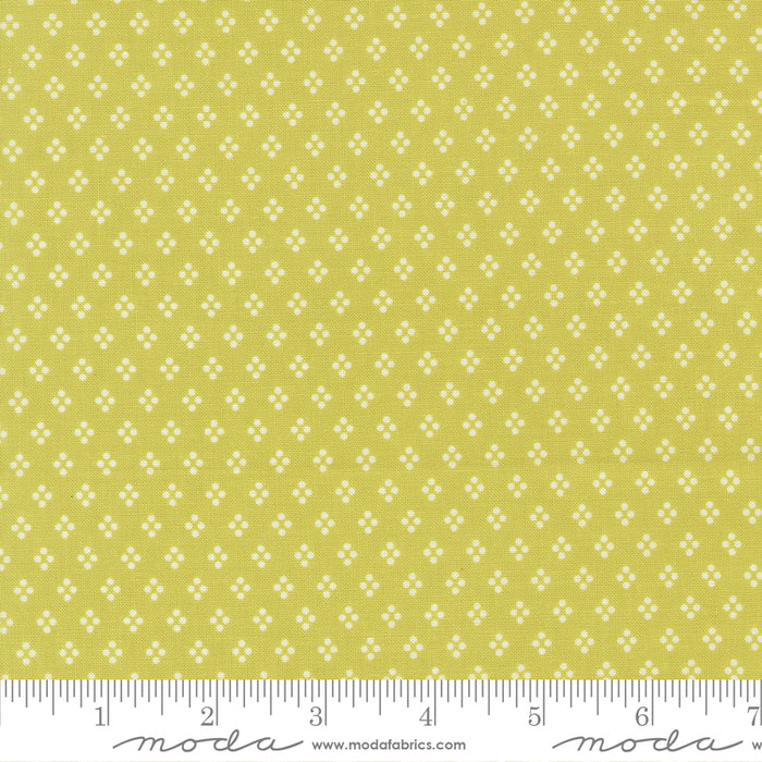 Delightfully Yours - Dots Chartreuse