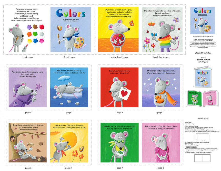Colors Book Panel
