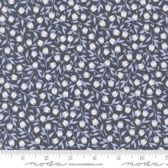 Sun Drenched - Berries Floral Indigo