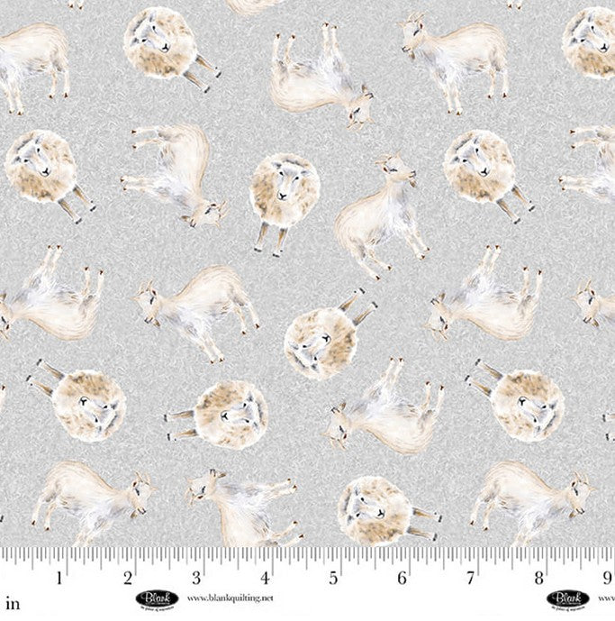 Little Seedlings Farm - Goats Light Gray
