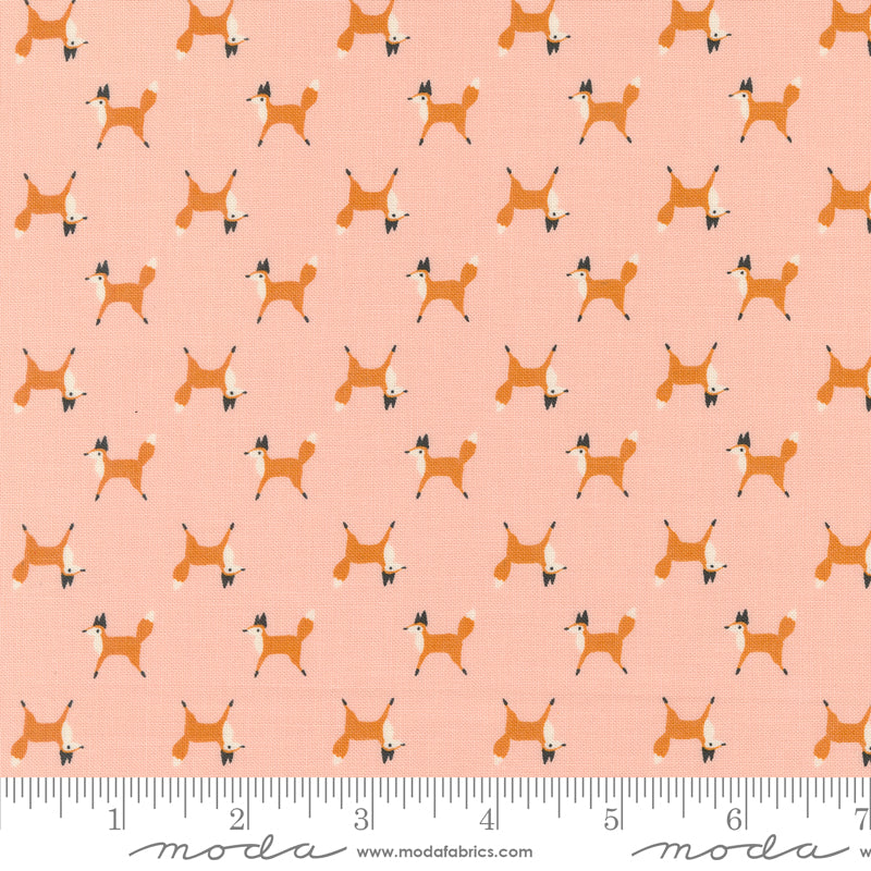Woodland Wonder: Fox Trot in Blush Woodland Wonder: Fox Trot in Blush