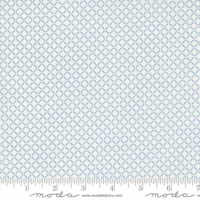 Nantucket Summer - Sail Check White Blue