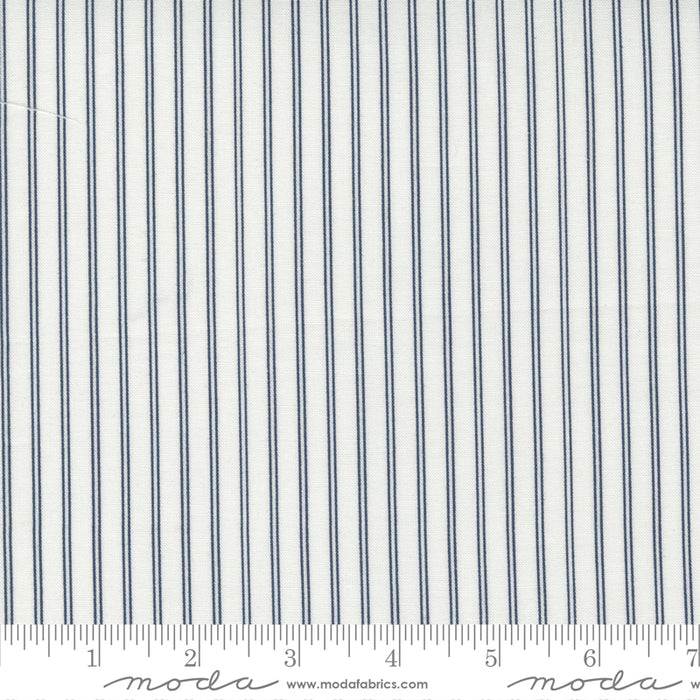 Nantucket Summer - Stripes White Navy