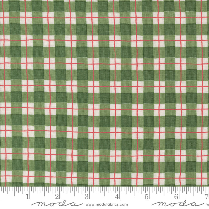 Winter Friends - Checks & Plaids Spruce