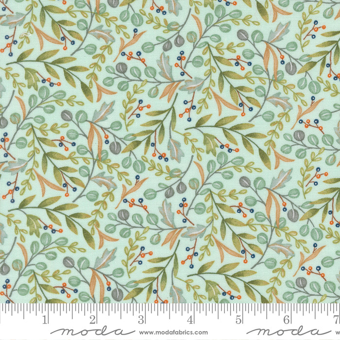 I Love Fall Most Of All - Fall Foliage Aqua