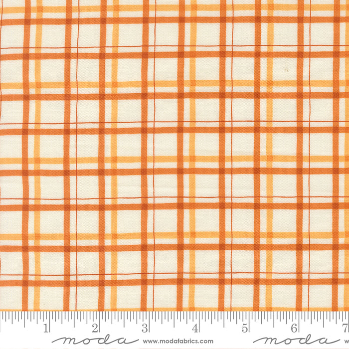 I Love Fall Most Of All - Fall Plaid Light Pumpkin