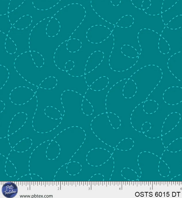 One Stitch Two Stitch - Teal