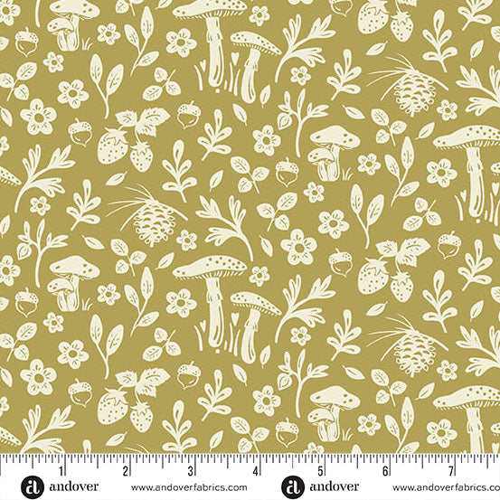 A Woodsy Cottage - Woodsy Path Pale Green