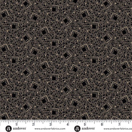 Bridgeport - Tumbling Squares Black