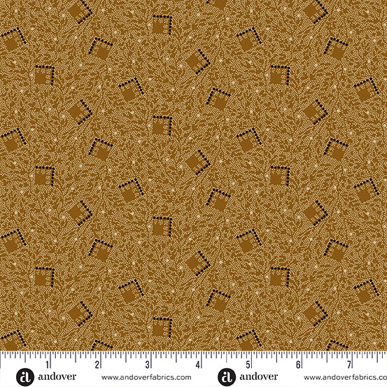 Bridgeport - Tumbling Squares Brown