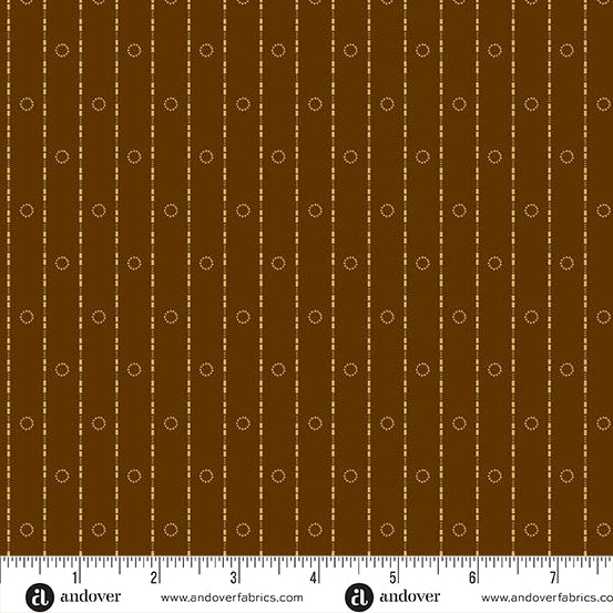 Bridgeport - Circle Stripes Brown