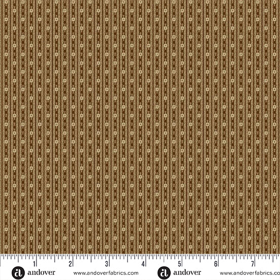 Bridgeport - Square Stripes Brown