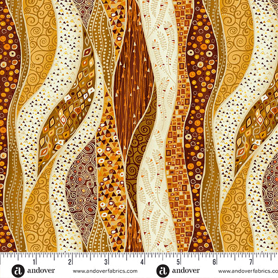Golden Metallic - Wave Yellow