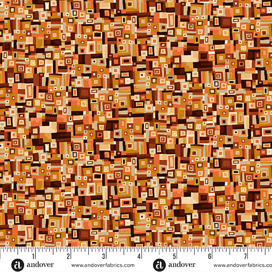 Golden Metallic - Patchwork Yellow
