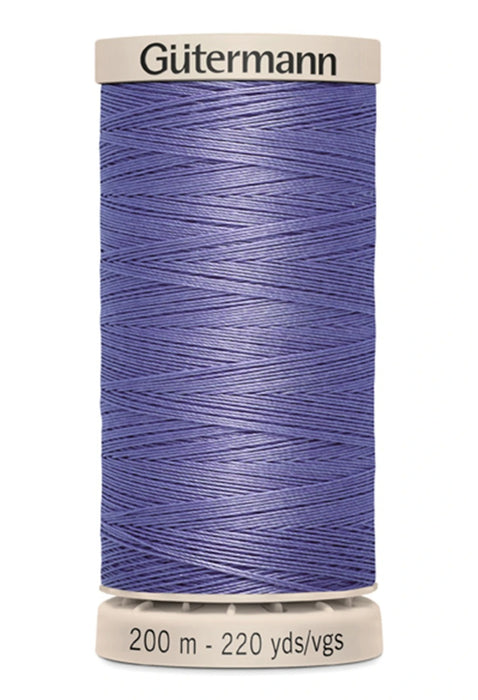 Cotton Hand Quilting Thread 100% Wax Finish Cotton - Violet