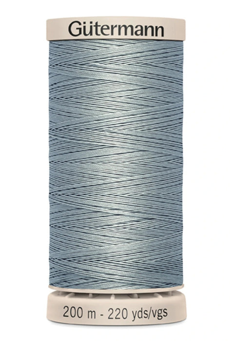 Cotton Hand Quilting Thread 100% Wax Finish Cotton - Medium Grey