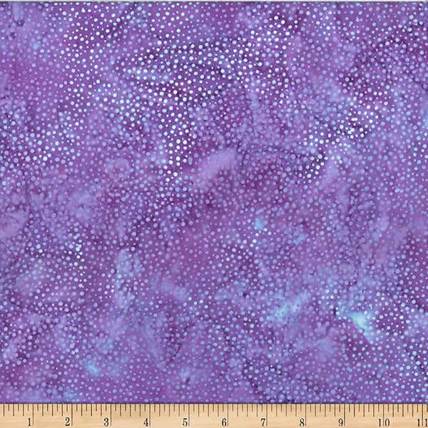 Amethyst Hoffman Challenge Batiks - Watercolor Dot Amethyst