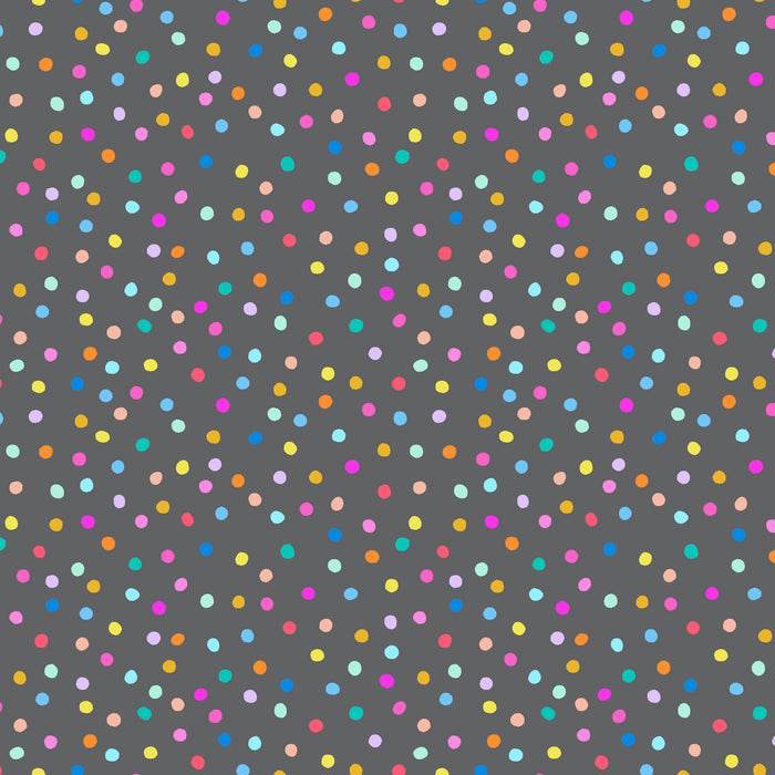 Dewfall - Pompoms Gray Multi