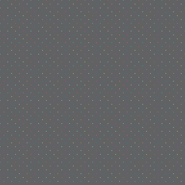 Dewfall - Ditsy Dots Gray Multi